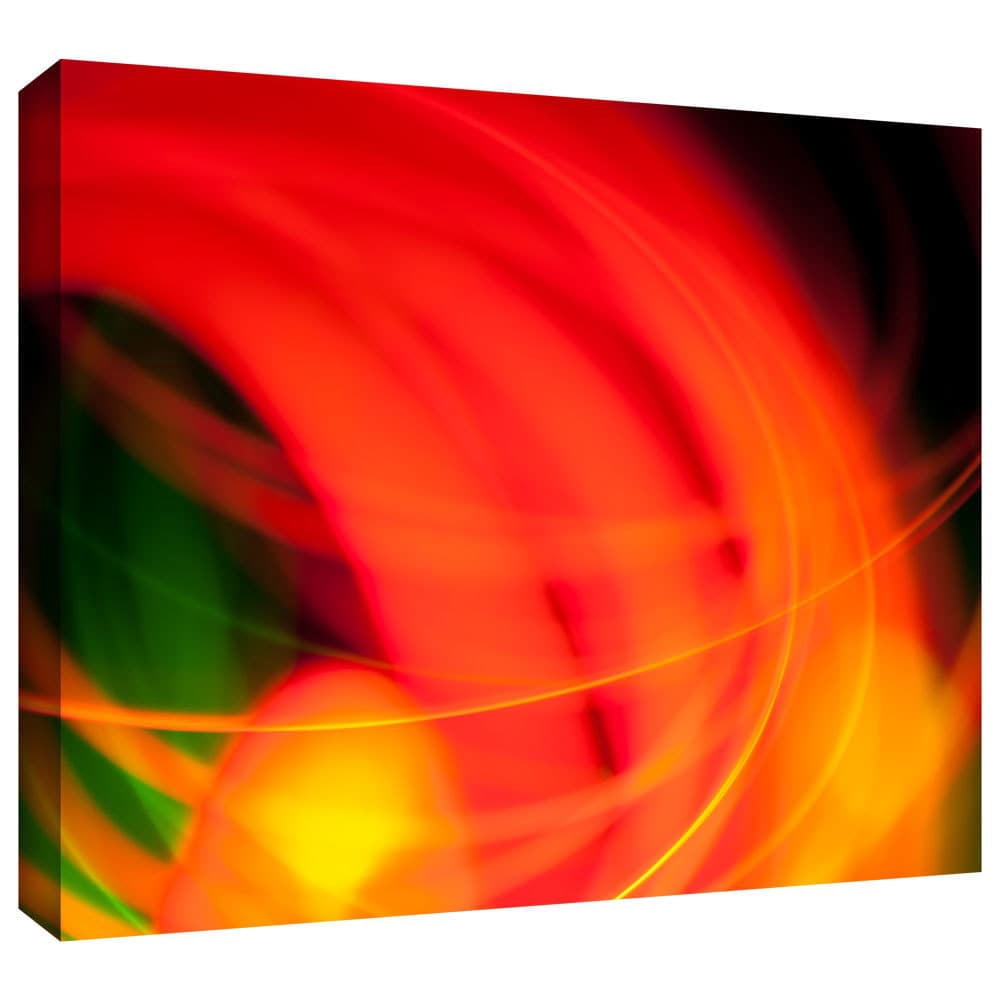 ArtWall John Black "Abstract" Gallery-Wrapped Canvas