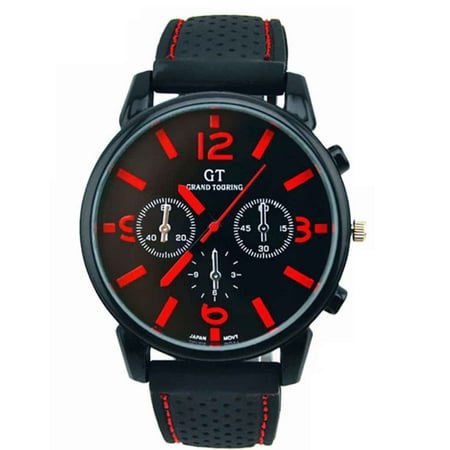 2019 New Style Leather Band Business Watch Men Sports Quartz Watch Wrist Watch Men Retro Watch Dial Clock Leather Racing Watch for (Best Male Watches 2019)