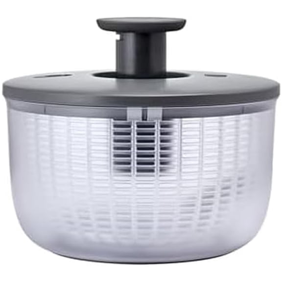 Universal Salad Spinner, 7.43 Quart, Charcoal Gray