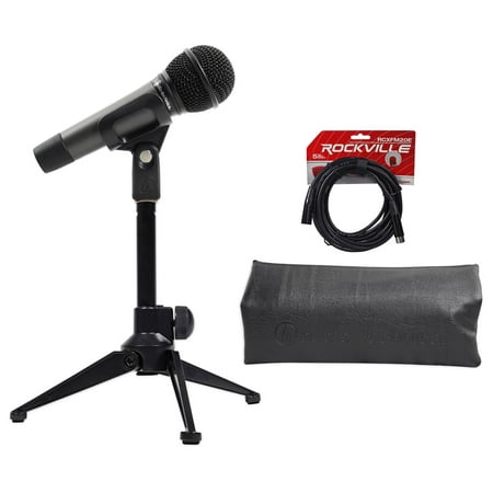 Cardioid Desktop Microphone - Audio Technica ATM410 Dynamic Cardioid Microphone+Desktop Mic Stand+Cable