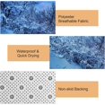 thumbnail image 5 of 4 Pcs Christmas Star Shower Curtain Sets with Rugs for Bathroom Decor,Sky Night Bathroom Shower Curtain Sets,Twinkle Bathroom Sets with Shower Curtain and Rugs, 5 of 7