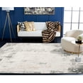 thumbnail image 3 of SAFAVIEH Vogue Janae Abstract Area Rug, Beige/Charcoal, 5' x 5' Square, 3 of 6