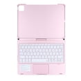 thumbnail image 3 of Funda Para Tableta Con Teclado, Cubierta Para Teclado Con Panel Táctil Giratorio De 360 ​​​​grados, Protectora, Práctica, Compacta, Portátil, 2 Modos De Retroiluminación Para, 3 of 7