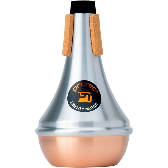 Protec Liberty Trumpet Straight Aluminum Mute With Copper End