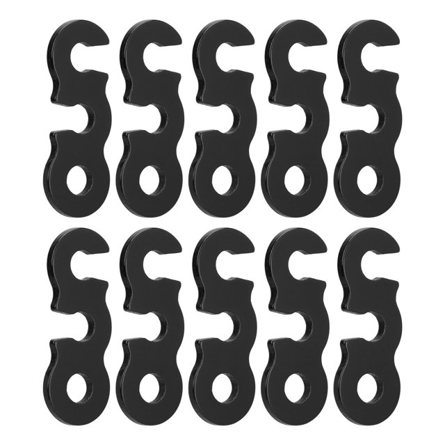 Tensor de Cuerda para Tienda de Campaña Ajustador de Cable aleación de Aluminio Fácil Operación Fijación Estable Accesorio para Acampar 10 Uds ANGGREK Otros