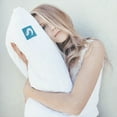 thumbnail image 5 of Sleepgram Bed Support Sleeping Pillow with Microfiber Cover, Queen, White, 5 of 12