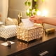 thumbnail image 4 of Caja de pañuelos de cristal de lujo de estilo europeo, caja de papel, caja de servilletas creativa, caja de almacenamiento para sala de estar, modelo de adornos para habitación, 4 of 5