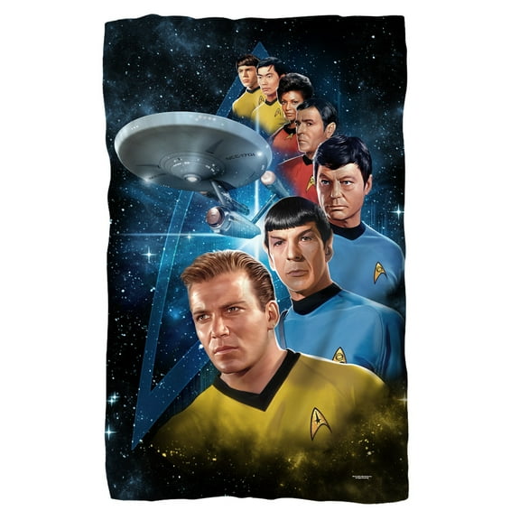 Star Trek - Among The Stars Fleece Blanket 35 x 57in