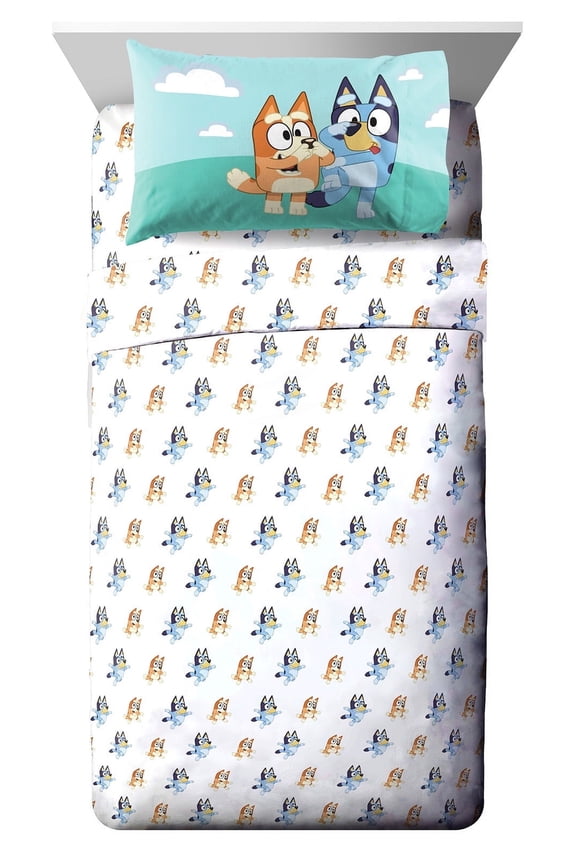& Bingo 3 Piece Twin Size Kids Sheet Set - Bedding for Boys and Girls