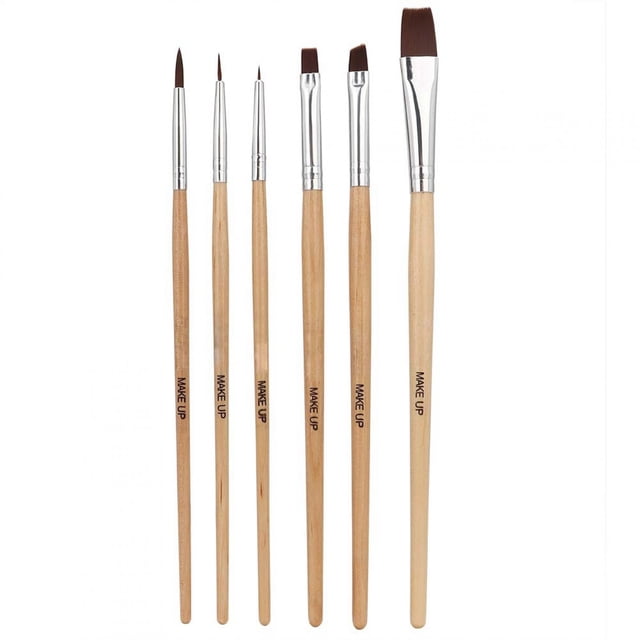 Pinceles para pintura al óleo artística, 6 piezas, pinceles para pintura al óleo artística, pincel facial, diseño a prueba de futuro