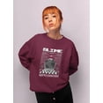 thumbnail image 2 of Planet Earth Illustration Sweatshirt Women -Image by Shutterstock, Female x-Large, 2 of 4