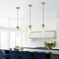 thumbnail image 5 of 41236-01 Livex Lighting Devoe - 1 Light Mini Pendant In Industrial Style-19 Inches Tall and 5.13 Inches Wide-Antique Brass Finish    -Traditional, 5 of 10