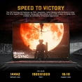 thumbnail image 4 of ASUS TUF A16 16" WUXGA 144Hz Gaming Laptop, AMD Ryzen 7 7445HS, 32GB DDR5, 2TB SSD, NVIDIA GeForce RTX 4050, 1-Zone RGB Backlit Keyboard, Win 11 Pro, Gray, 1TB Docking Station Set, 4 of 9