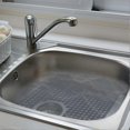 thumbnail image 5 of Kitchen Sink Mat - 2Pack Adjustable Sink Protector Mat for Kitchen Ceramic/Stainless Steel Sink, Easy to Clean, DIY Cut, 5 of 5