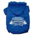 thumbnail image 3 of Pet, Dog  Cat Hoodie Screen Printed, "Personal Trainer", 3 of 10