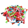 thumbnail image 3 of EIGTHTAIL 50 Pcs/Set Tee Pegs Golf Holder Course Accessories Golfing Tees Unbreakable Ball Stud Double Layer, 3 of 4