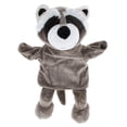 thumbnail image 2 of Marioneta de mano Zulema de zoológico de peluche suave 12 pulgadas Mapache, 2 of 8