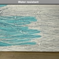 thumbnail image 6 of Ambesonne Black White Place Mats Set of 4, Cloudy Sailing Boat, Standard Size, Aqua Beige, 6 of 6