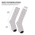 thumbnail image 2 of Lsque Lighthouse And Beacon Pattern Sport Compression Socks for Men & Women 15-20 mmHg Knee High Nurse Pregnant Running Medical and Travel Athletic, 2 of 6