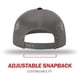 thumbnail image 4 of Gorra de béisbol Richardson 112 Trucker Snapback Split Black, 4 of 7