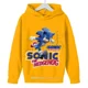 thumbnail image 4 of Sudadera con capucha de Super Sonic con estampado de dibujos animados para bebés, niños y niñas, sudadera de manga larga, ropa de calle, 4 of 5