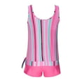 thumbnail image 4 of YABCSAZ Tankini Swimsuits for Women Two Piece Bathing Suit with Shorts Summer Casual Loose Suits Athletic Swimwear Two Piece Summer Saving Clearance!, 4 of 5