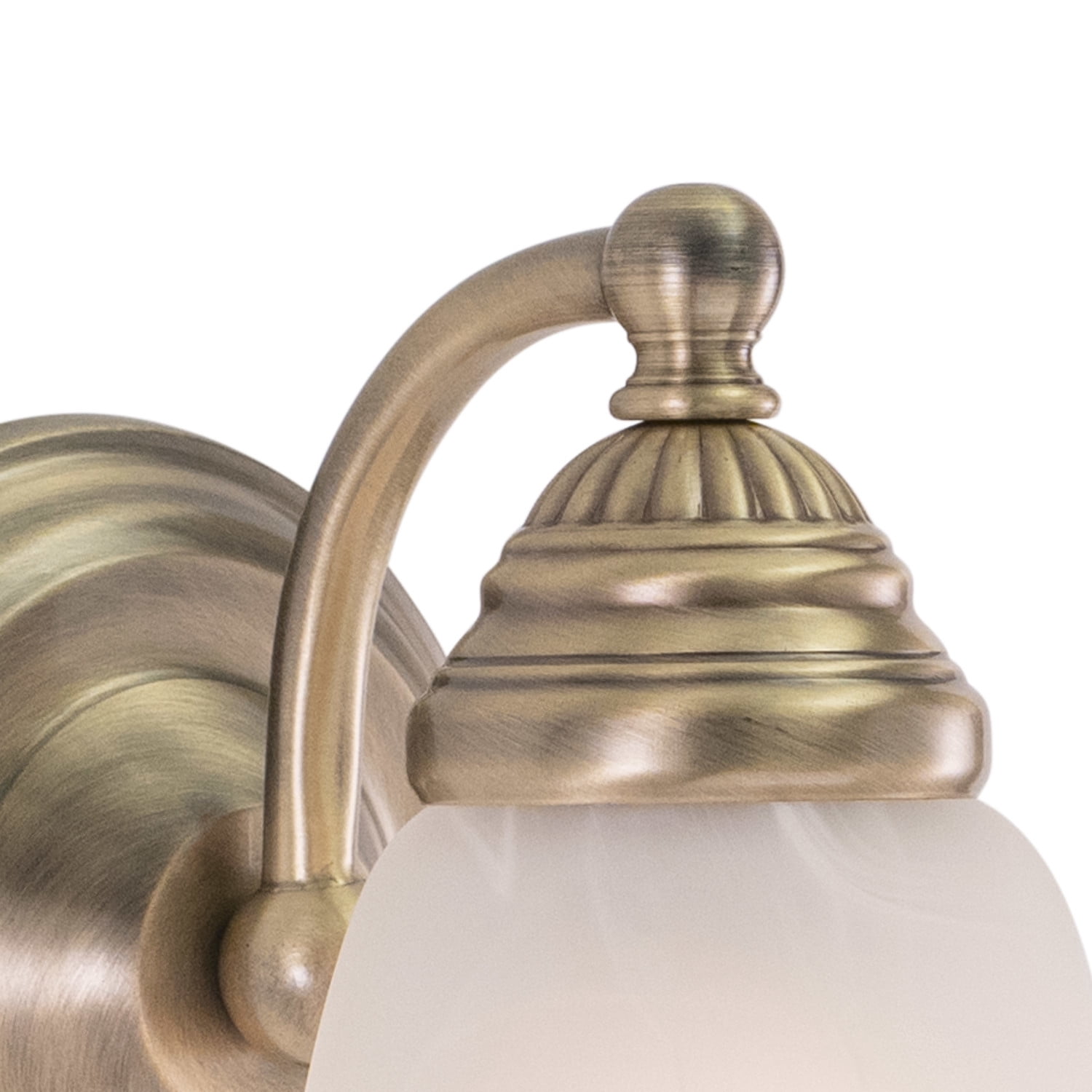 Standford 1 Light Brass Bathroom Wall Fixture