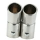 thumbnail image 3 of Tubo de escape Doble tubos puntas de silenciador de pipas de la cola de escape de acero inoxidable p Tomshoo Tubo de escape, 3 of 7