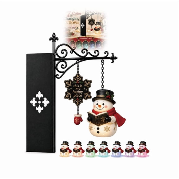 Light Up Christmas Library Light, LED Bookshelf Lamp with Remote & Touch Control, 7 Color Changing Rechargeable Book Nook Lighting