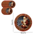 thumbnail image 3 of PRETXORVE Christmas Decorations, Christmas Decor, 16Pcs 7 Disposable Paper Plates Winter Year Party Birthday Party Tableware, 3 of 6