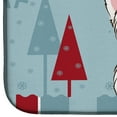 thumbnail image 4 of Winter Holiday Westie Dish Drying Mat, 4 of 7