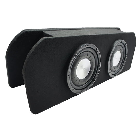 2015 - 2023 Ford Mustang Coupe Harmony HA-F104 Dual 10" Custom Sub Box 2 Ohm New