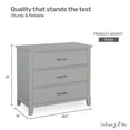 thumbnail image 6 of Dream On Me Ollie Dresser, Cool Grey, 6 of 6