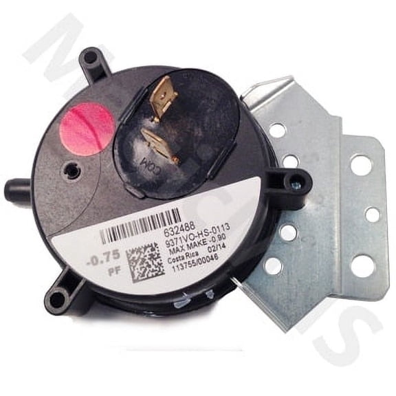 Nordyne 632488R - Pressure Switch 0.75 C