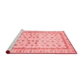 thumbnail image 2 of Ahgly Company Machine Washable Indoor Rectangle Oriental Red Traditional Area Rugs, 8' x 10', 2 of 4