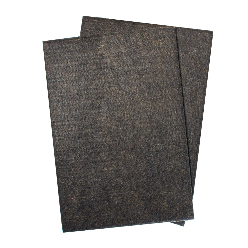 Brown 57/8" X 81/2" X 3/16" Thick Heavy Duty Felt Sheets Walmart