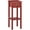 Red, variant on Small Space Living Redefined: 2-Tier Side Table with Drawer, Narrow End Table with Bottom Shelf for Living Room or Bedroom, Red MDF