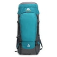 thumbnail image 2 of Mochila weikani Mochila de senderismo 65L Mochila impermeable de viaje de deporte al aire libre para hombres Mujeres Camping Trekking Touring weikani Mochila, 2 of 7