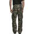 thumbnail image 4 of Big & Tall Brandit M65 Cargo Long Pants (Woodland Camo 7XL), 4 of 8