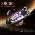 thumbnail image 3 of GUFICLE Sonic Electric Toothbrush Set, 70-Day Battery Life with 4 Replacemen Brush Heads, Black, 3 of 6
