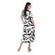 thumbnail image 3 of Vestido largo estampado Roman Fashion /Juvenil, 1765 (Negro) negro G, 3 of 4
