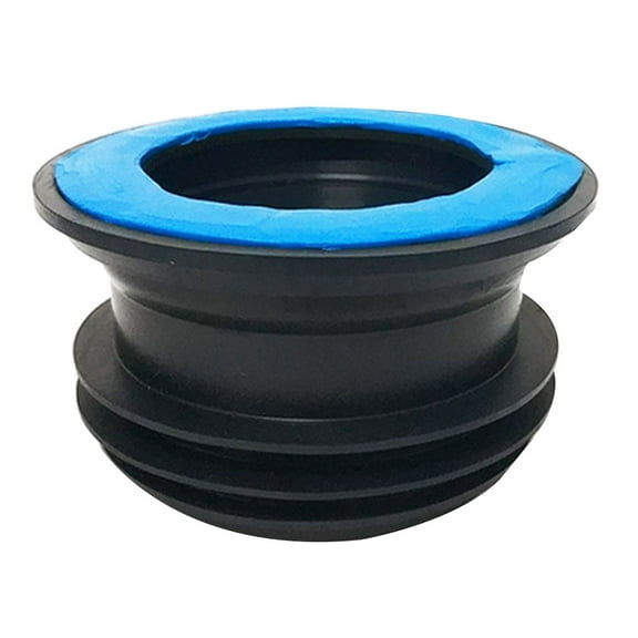 ITSELFER 1PC Thickening Toilet Sealing Ring Toilet Flange Ring Toilet Odor-resistant Ring Drain Pipe Sealing Ring for Toilet Use (Blue)