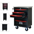 thumbnail image 6 of ARTMAN 5 Drawers Steel Storage Rolling Tool Chest Cabinet Cart with Wheels and Stainless Steel Roof, 6 of 10