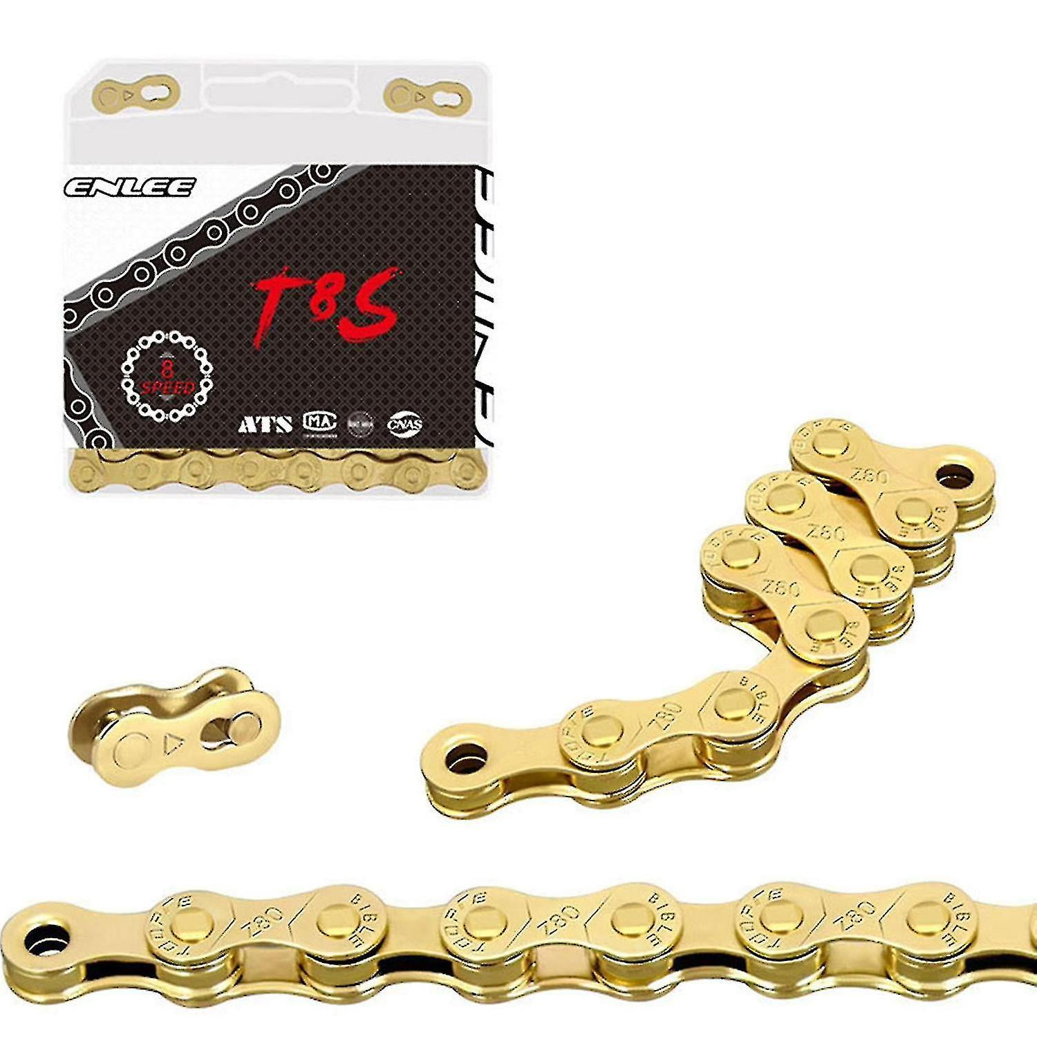 6 7 8 Speed Gold Bike Chain Bike Replacement Bicycle Chain