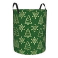 thumbnail image 2 of Balery Christmas (2) Round Laundry Basket with Handles Waterproof Freestanding Laundry Hamper for Clothes Toys in the Dorm and Family-, 2 of 8