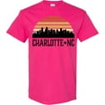 thumbnail image 3 of Inktastic Charlotte North Carolina Skyline T-Shirt, 3 of 5
