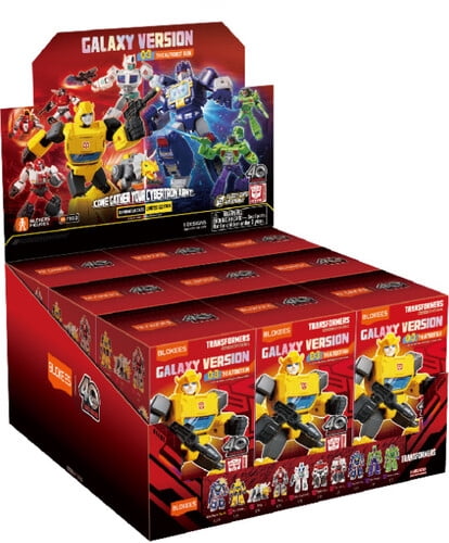 Blokees Transformers Galaxy Version 03 The Autobot Run Case of 9 Model Kit 71103
