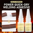 thumbnail image 2 of Multi-Purpose Power Quick-Dry Welding Adhesive, 20ml Welding High-Strength Oily Glue, Multifunctional Super Strong Bonding, Fast Drying, for Metal, Plastic, Wood(2pc), 2 of 7