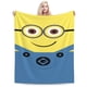 thumbnail image 1 of Manta de Minions, manta de felpa grande súper suave y esponjosa para niños, niñas y adultos jóvenes, manta de franela cálida y acogedora para sala de estar, sofá cama para todas las estaciones, 40 x, 1 of 8