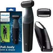 Philips Norelco Body Groomer Series 3000 Body Shaver Showerproof Hair Trimmer for Men with Back Attachment